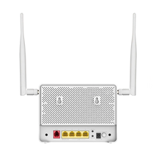 Load image into Gallery viewer, D-Link DSL-224 Wireless N ADSL/VDSL2 + 4-Fast Ethernet ports Wi-Fi Router Single-band (2.4 GHz), 10/100 Mbit/s data rates, 10/100Base-T(X)
