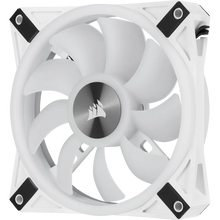 Load image into Gallery viewer, Corsair iCUE QL120 RGB 120mm PWM Triple Fan with Lighting Node CORE, White, Fan diameter: 12 cm, Voltage: 6 - 13.2 V, Product colour: White
