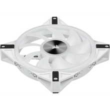 Load image into Gallery viewer, Corsair iCUE QL140 RGB 140mm PWM Dual Fan Kit with Lighting Node CORE, White, Width: 140 mm, Depth: 25 mm, Product colour: White
