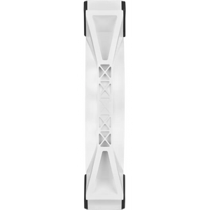 Corsair iCUE QL140 RGB 140mm PWM Dual Fan Kit with Lighting Node CORE, White, Width: 140 mm, Depth: 25 mm, Product colour: White