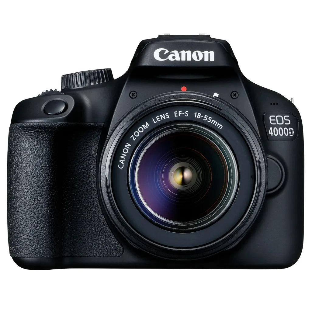 Canon EOS 4000D Double DC Kit; EF-S18-55 F/3.5-5.6 III; EF75-300 f/4-5.6 III Lens - Wi-Fi (3011C022AA)