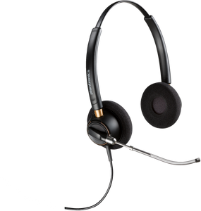 POLY ENCOREPRO 520V BINAURAL HEADSET VOICETUBE +QUICK DISCONNECT