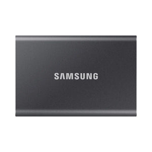 Samsung MU-PC1T0T Portable SSD T7, 1000 GB, USB Type-C, 3.2 Gen 2 (3.1 Gen 2), 1050 MB/s Read, 1000 MB/s Write, Password protection, Titan Grey