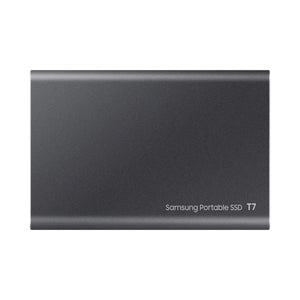 Samsung MU-PC1T0T Portable SSD T7, 1000 GB, USB Type-C, 3.2 Gen 2 (3.1 Gen 2), 1050 MB/s Read, 1000 MB/s Write, Password protection, Titan Grey