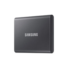 Load image into Gallery viewer, Samsung MU-PC1T0T Portable SSD T7, 1000 GB, USB Type-C, 3.2 Gen 2 (3.1 Gen 2), 1050 MB/s Read, 1000 MB/s Write, Password protection, Titan Grey
