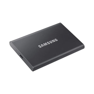 Samsung MU-PC1T0T Portable SSD T7, 1000 GB, USB Type-C, 3.2 Gen 2 (3.1 Gen 2), 1050 MB/s Read, 1000 MB/s Write, Password protection, Titan Grey