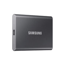 Load image into Gallery viewer, Samsung Portable SSD T7, 2000 GB, USB Type-C, 3.2 Gen 2 (3.1 Gen 2), 1050 MB/s Read Speed, 1000 MB/s Write Speed, Password protection, Titan Grey
