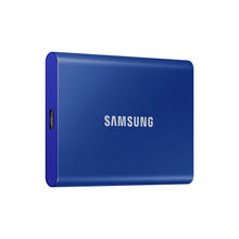 Load image into Gallery viewer, Samsung MU-PC2T0H Portable SSD T7, 2000GB, USB Type-C, 3.2 Gen2(3.1 Gen2), 1050MB/s Read speed, 1000MB/s Write speed, Password protection, Indigo Blue
