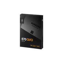 Load image into Gallery viewer, Samsung MZ-77Q1T0BW 1TB 870QVO 2.5&#39;&#39; SSD, Read speed 560 MB/s, Write speed 530 MB/s, Data transfer rate 6 Gbit/s, Component for PC/notebook
