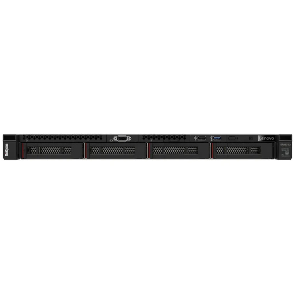 Lenovo 7D7QA031EA ThinkSystem SR250 V2 Xeon E-2378 (8C 2.6GHz 16MB Cache/65W); 1x32GB, O/B, 2.5'' HS (8), 5350-8I, HS 450W Titanium, XCC Enterprise 1U