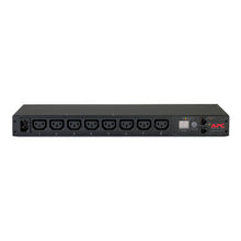 Load image into Gallery viewer, APC NetShelter Metered Rack PDU, 1U Horizontal mounting, Supports up to 12A at 208V and 10A at 230V, Features 8 IEC 60320 C13 outlets AP7820B
