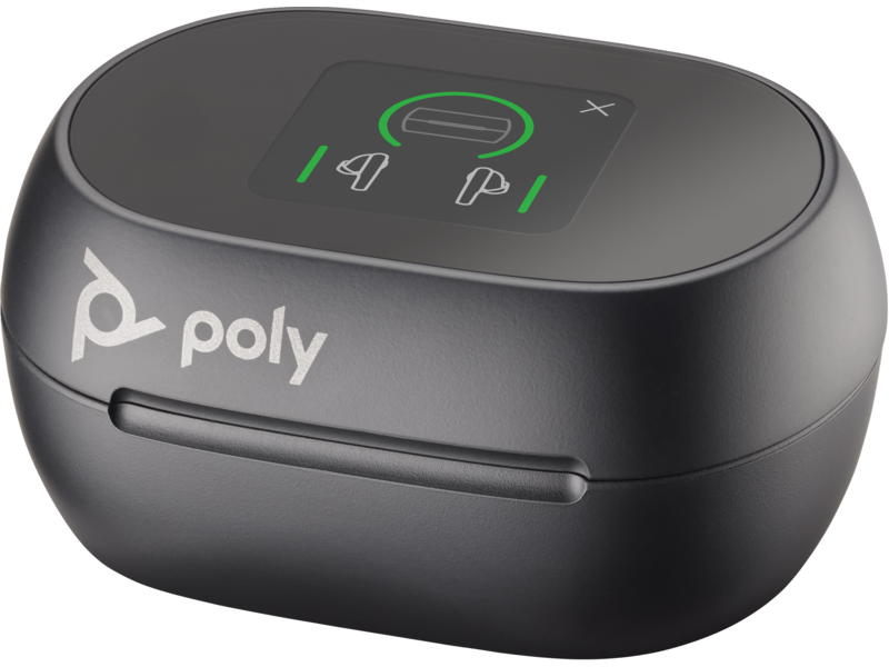 POLY VOYAGER FREE 60+ UC M CARBON BLACK EARBUDS