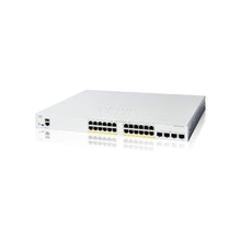 Load image into Gallery viewer, Catalyst C1200-24FP-4G 24Port PoE+ 4x1G SFP Switch, 24*10/100/1000 PoE+ ports with 375W power budget, 4x Gigabit SFP, Rack-mountable
