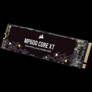 Corsair MP600 CORE XT 4TB NVMe PCIe M.2 SSD, Read speed: 5000 MB/s, Write speed: 4400 MB/s, Component for: PC/Laptop