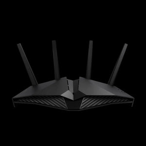 Asus RT-AX89X AX5400 Dual Band WiFi 6 Gaming Router; PS5 compatible; Mobile Game Mode; Asus AURA RGB; Mesh WiFi support; Gear Accelerator; Gaming WiFi