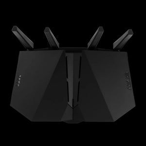 Asus RT-AX89X AX5400 Dual Band WiFi 6 Gaming Router; PS5 compatible; Mobile Game Mode; Asus AURA RGB; Mesh WiFi support; Gear Accelerator; Gaming WiFi