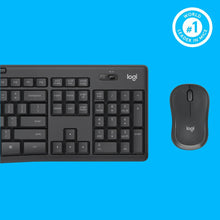 Load image into Gallery viewer, Logitech MK295 Silent Wireless keyboard and mouse Combo Desktop Silent GRAPHITE
