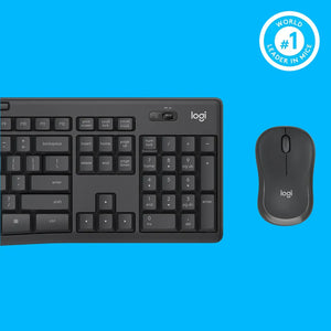 Logitech MK295 Silent Wireless keyboard and mouse Combo Desktop Silent GRAPHITE