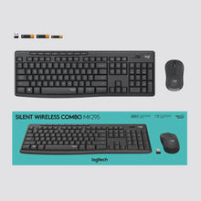 Load image into Gallery viewer, Logitech MK295 Silent Wireless keyboard and mouse Combo Desktop Silent GRAPHITE
