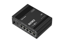 Load image into Gallery viewer, Teltonika Dual 5G Industrial Router Auto failover - Dual SIM, eSIM, Auto failover - with Dual SIM, eSIM, 1x WAN, 4x LAN, 1x I/O, IP30 RUTM52
