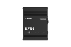 Teltonika TSW200 8x Gigabit Ethernet LAN with speeds up to 1000 Mbps (1 Gbps), 2 x SFP, PoE Switch (240W)
