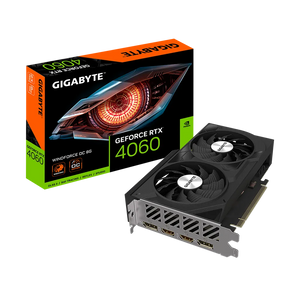 GIGABYTE Graphics nVidia GeForce RTX 4060 WindForce - 8G GDDR6 HDMIx2/DP x2