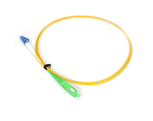 Fibre Optics Patch Cable with connector, 1 Meter, Acconet Patch Lead LC/UPC - SC/APC Simplex 1-Meter Cable, G.652D, 2.0mm, LSZH - AC-Fib-Pl-Sc-1m-Uas