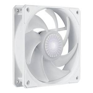 CM Fan SickleFlow 120mm ARGB; New Blade Design; Enhanced Fan Frame; Sealed Bearing; 62CFM;3 Pack Of Fans; White Housing