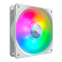 Load image into Gallery viewer, CM Fan SickleFlow 120mm ARGB; New Blade Design; Enhanced Fan Frame; Sealed Bearing; 62CFM;3 Pack Of Fans; White Housing
