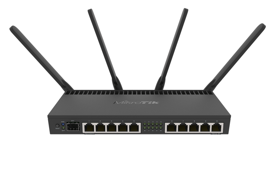 Microtik Rb4011igs Rm MikroTik RB4011iGS+RM Powerful 10xGigabit port router with a Quad-core ...