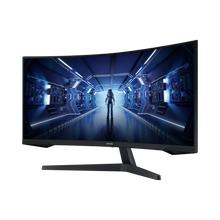 Load image into Gallery viewer, Samsung LC34G55TWW 34&#39;&#39; G5 Odyssey Gaming Monitor; Curved 1000R; 3440X1440; Max 165Hz; 1x HDMI; Display Port
