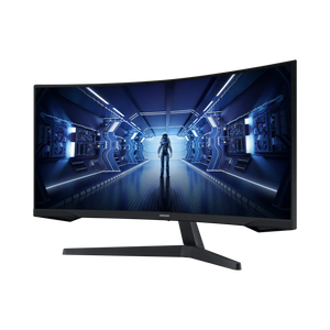 Samsung LC34G55TWW 34'' G5 Odyssey Gaming Monitor; Curved 1000R; 3440X1440; Max 165Hz; 1x HDMI; Display Port