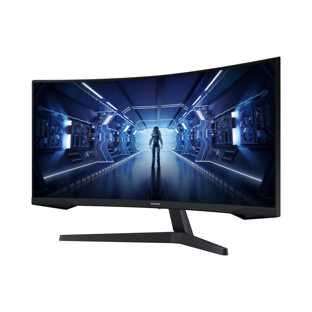 Samsung LC34G55TWW 34'' G5 Odyssey Gaming Monitor; Curved 1000R; 3440X1440; Max 165Hz; 1x HDMI; Display Port