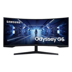 Samsung LC34G55TWW 34'' G5 Odyssey Gaming Monitor; Curved 1000R; 3440X1440; Max 165Hz; 1x HDMI; Display Port