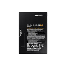 Load image into Gallery viewer, Samsung MZ-77E4T0BW 870 EVO 4TB 2.5&#39;&#39; SATA SSD, 560 MB/s Read speed, 530 MB/s Write speed, 6 Gbit/s Data transfer rate, Component for PC
