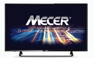 MECER - 43-Inch Full HD LED CCTV Monitor with Built-in Media Player & Speakers, Includes Pedestal