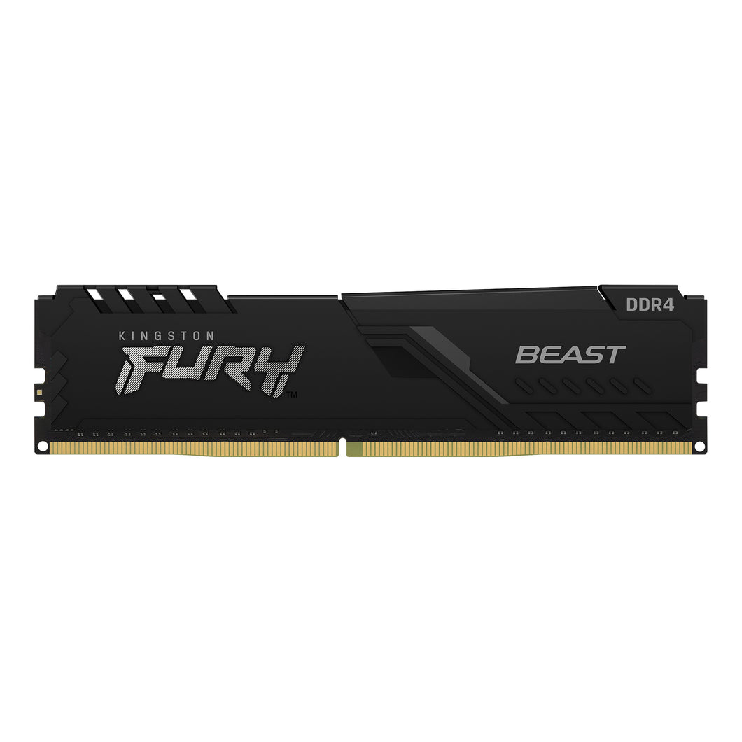 Kingston 8Gb 3600Mhz Ddr4 Cl17 Dimm Fury Beast Black Memory Module KF436C17BB/8
