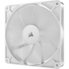 Load image into Gallery viewer, CORSAIR RS140 140mm PWM Fans Dual Pack, Noise level (high speed): 36 dB, Maximum airflow: 95.5 cfm, 330 RPM, 1700 RPM max, Product colour: White
