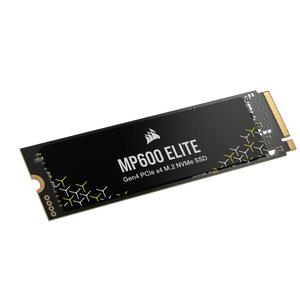 Corsair MP600 ELITE 1TB Gen4 PCIe x4 NVMe M.2 SSD (no heatsink), Component for PC, PCI Express 4.0, 3D TLC