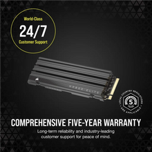 Load image into Gallery viewer, Corsair MP600 ELITE 2TB Gen4 PCIe x4 NVMe M.2 SSD with heatsink, Component for PC
