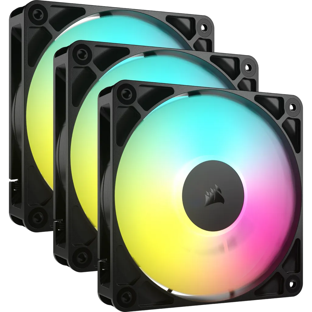 CORSAIR RS120 ARGB 120mm PWM Fans Triple Pack