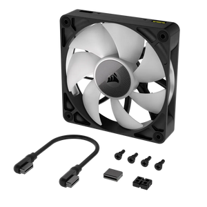 CORSAIR RX Series; iCUE LINK RX140; 140mm Fan; Single Pack, Fan diameter: 14 cm, 1700 RPM rotation, Maximum airflow: 94.7 cfm, Product colour: Black