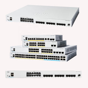 Catalyst C1200-24FP-4G 24Port PoE+ 4x1G SFP Switch, 24*10/100/1000 PoE+ ports with 375W power budget, 4x Gigabit SFP, Rack-mountable