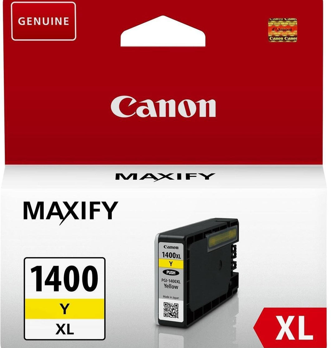 Canon Pgi-1400Xl Cartridge (Yellow)