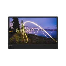 Load image into Gallery viewer, Lenovo Mobile 62CAUAT1WL M15 15.6&#39;&#39; WLED Non-Touch Mobile Monitor|Anti-Glare|2x USB-C Gen1| Raven Black|Supports VESA Mount
