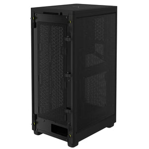 Corsair 2000D Airflow ITX-Tower PC CASE; Black; Slim fans/FS PSU only, Width: 200 mm, Depth: 271 mm, Height: 458 mm