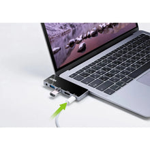 Load image into Gallery viewer, ATEN UH3238 Dock; USB-C 5-in-1 Travel Dock with Power Pass-Through - 1 x audio port; 2 x USB Type-A ports; 1 x HDMI; 1 x USB-C
