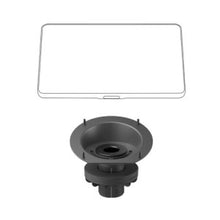 Load image into Gallery viewer, Logitech Tap Riser Mount Graphite 952-000080, Designed for conference room tables with center-located grommet holes, secures touch controller in place
