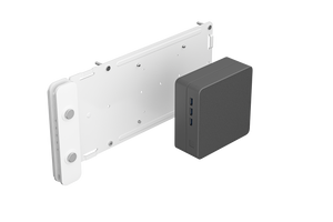 Logitech Pc Mount - White, Mounting bracket with cable retention for Logitech RoomMate and other video conferencing compute devices 952-000097