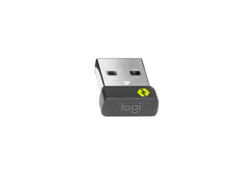 Logitech Bolt Receiver - Usb-A WiFi adapter that creates a secure and reliable wireless connection for compatible Logitech mice, keyboards 956-000008